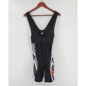 Canari Cycling Bib Shorts Women Large Black Queen Endurance Lady Performance USA